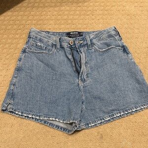 Hollister Women's Light Blue Jean Shorts